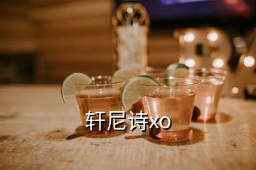 軒尼詩xo