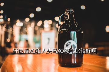 軒尼詩(shī)XO和人頭馬XO哪個(gè)比較好啊