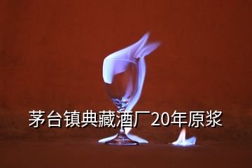 茅臺鎮(zhèn)典藏酒廠20年原漿