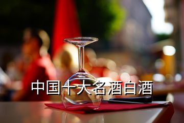 中國(guó)十大名酒白酒