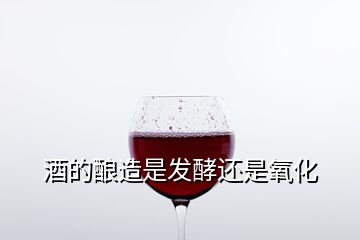 酒的釀造是發(fā)酵還是氧化