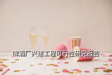 啤酒廠興建工程可行性研究報告