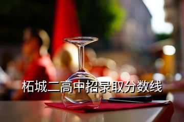 柘城二高中招錄取分?jǐn)?shù)線