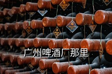 廣州啤酒廠那里