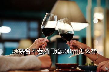 53茅臺(tái)不老酒問道500ml怎么樣