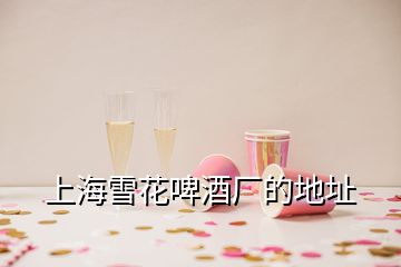 上海雪花啤酒廠的地址