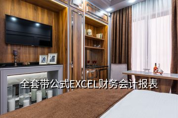 全套帶公式EXCEL財務(wù)會計報表