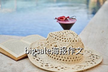 bigsale海報作文