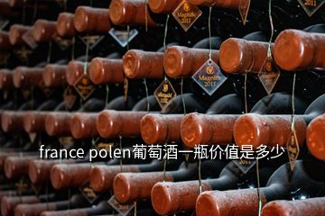 france polen葡萄酒一瓶價值是多少