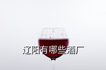 遼陽(yáng)有哪些酒廠