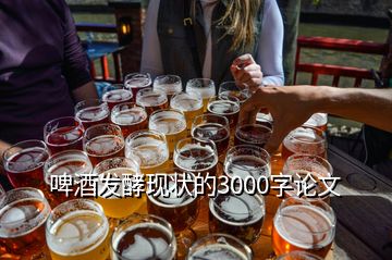 啤酒發(fā)酵現(xiàn)狀的3000字論文