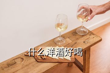 什么洋酒好喝