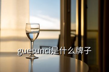 guesunci是什么牌子