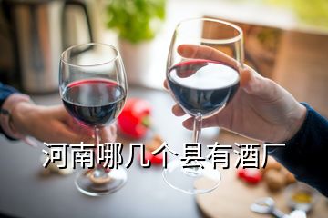 河南哪幾個縣有酒廠