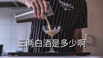 三兩白酒是多少啊