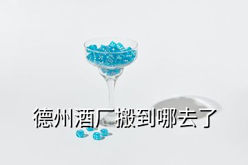 德州酒廠搬到哪去了