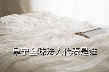 阜寧全味法人代表是誰(shuí)