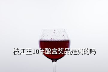 枝江王10年釀盒獎品是真的嗎