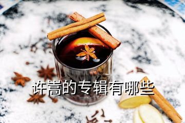 許嵩的專(zhuān)輯有哪些