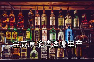 金威原漿啤酒哪里產(chǎn)