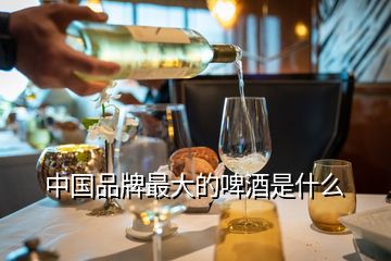 中國(guó)品牌最大的啤酒是什么