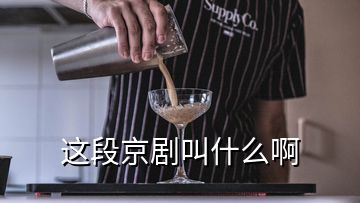 這段京劇叫什么啊