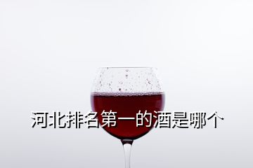 河北排名第一的酒是哪個(gè)