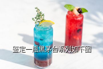 鑒定一瓶黑茅臺(tái)系列如下圖