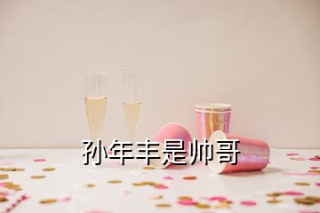 孫年豐是帥哥