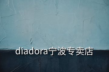 diadora寧波專賣店