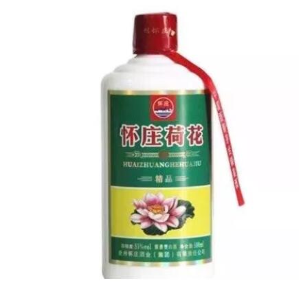 懷莊酒：醬香型荷花白酒 53度多少錢(qián)一瓶