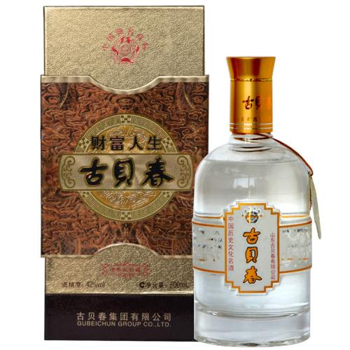 山東古貝春42度清香型白酒價(jià)格